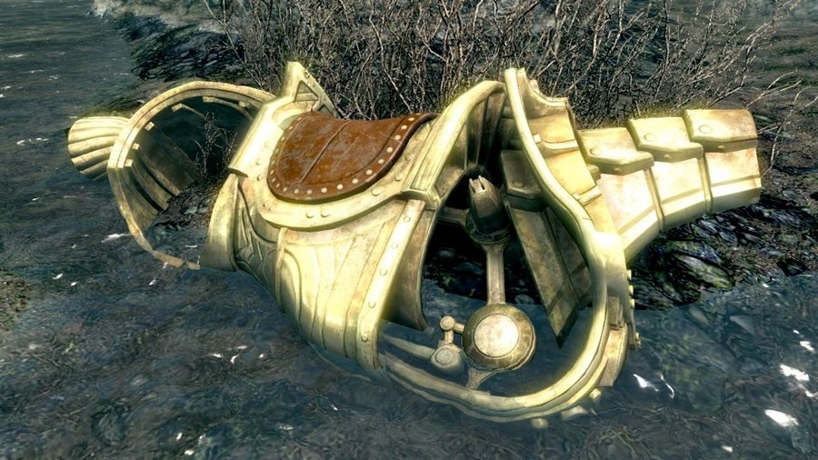 Skyrim двемерская лошадь