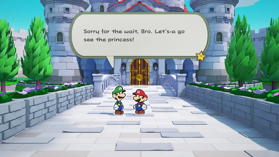 Скриншот Paper Mario: The Origami King