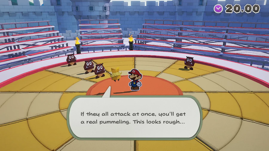 Скриншот Paper Mario: The Origami King
