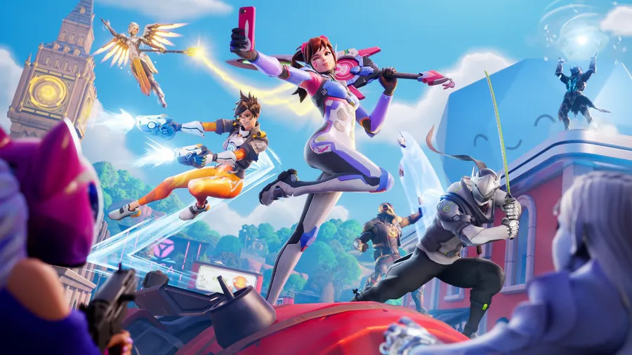 Fortnite объединился с Overwatch в третьем акте сезона