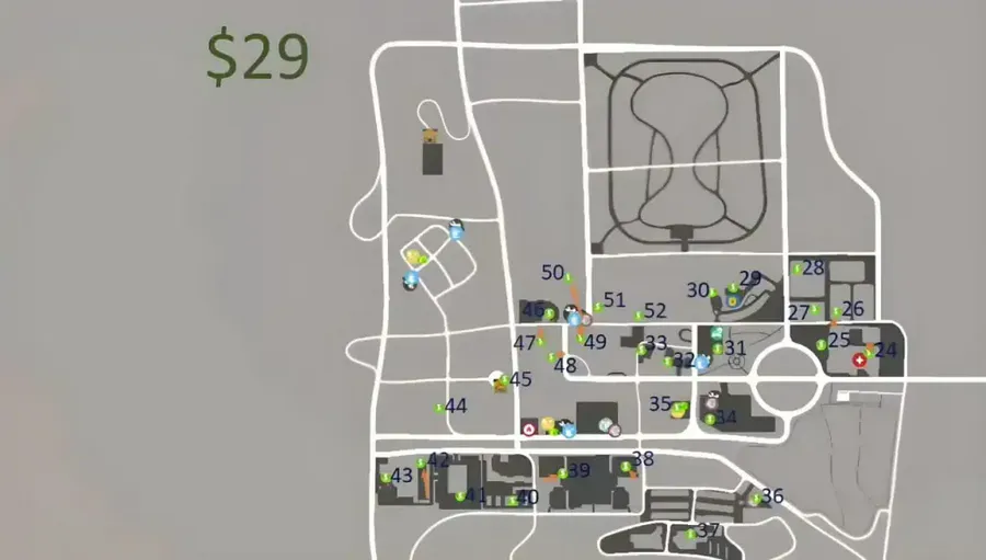 Где находится все кейсы на карте в Car Parking Multiplayer Где находится все кейсы на карте в Car Parking Multiplayer