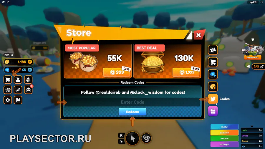 Anime Champions Simulator где вводить коды Anime Champions Simulator где вводить коды